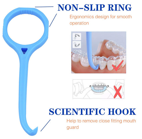 Aligner Remover Tool with Retainer Case - 2 Pack Accessories for Oral Care Disassembly