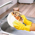 3 Natural Cellulose Loofah Sponges - Biodegradable, Scratch Resistant Kitchen Cleaning Sponges, Eco-Friendly