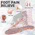 US9.5/ EU42.5 riemot Merino Wool Blend Warm Insoles for Men, Winter Comfort Shoe Inserts with Gentle Arch Support, Heel