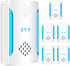 6 Packs Ultrasonic Pest & Insect Repeller, Indoor Ultrasonic Repellent for Mosquitoes, Roaches, Flies, Electronic Pest