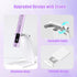 Mini UV Light for Gel Nails, Handheld Nail Lamp with Stand, Portable Cordless UV Nail Dryer Light, Violet