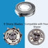 SH30 Replacement Heads for Philips Norelco Series 3000, 2000, 1000 Shavers, Compatible with ComfortCut Blades
