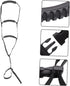 OUNONA Adjustable Bed Ladder for Disabled Durable Pull Up Strap with Non Slip Handles for Patient Mobility and Support