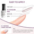 RARJSM Beige Gel Nail Polish, 15ML Neutral Soak Off UV LED Nail Polish Varnish for DIY Nail Art at Home