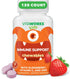 Kids Elderberry with Zinc and Vitamin C - 120 Chewable Tablets for Immune Support, Natural Mixed Berry Flavor