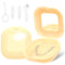 Retainer Case with Mirror and Vent Holes, Cute Holder for Invisalign, Aligner, Night Guard, Slim Case with Tool
