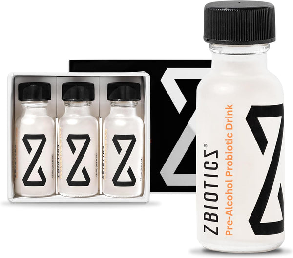 Pre-Alcohol Drink — Feel Better After Drinking, Wake Up Refreshed, Science-Backed Probiotic for Easier Mornings,