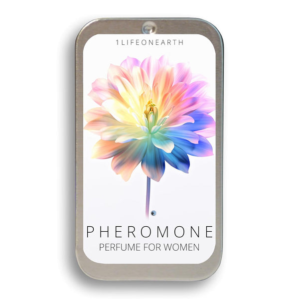 Pheromone Perfume for Women to Attract Men, Solid Compact Tin, 0.35 oz