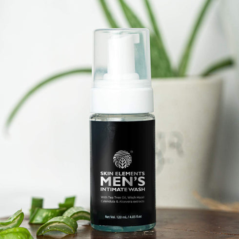 Pack 2, 4.05 oz. Skin Elements Men's Intimate Wash Combo with Tea Tree Oil & Passion Fruit | pH Balanced Foaming