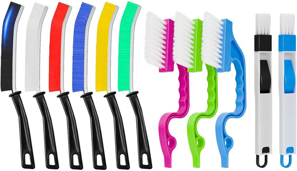 TuTuYa 11PCS Crevice Cleaning Brush, Small Gap Cleaning Brushes Set Ideal for Cleaning