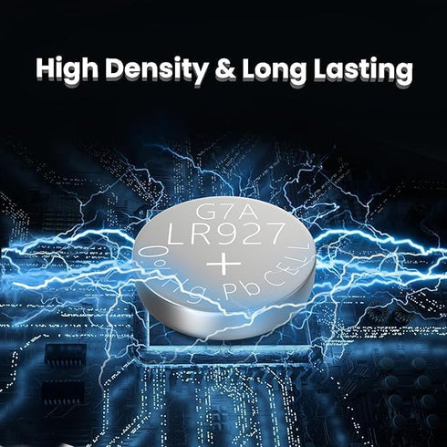 QLQXQTy 25PACK SR927SW 395/399 LR927 AG7 1.55V Silver Oxide Button Battery