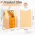 INTOMYTH 10 12.6"x8.3"x4", 50% Pcs Bread Bags for Homemade Bread - Thicker Sourdough Bags with Window & Sealing