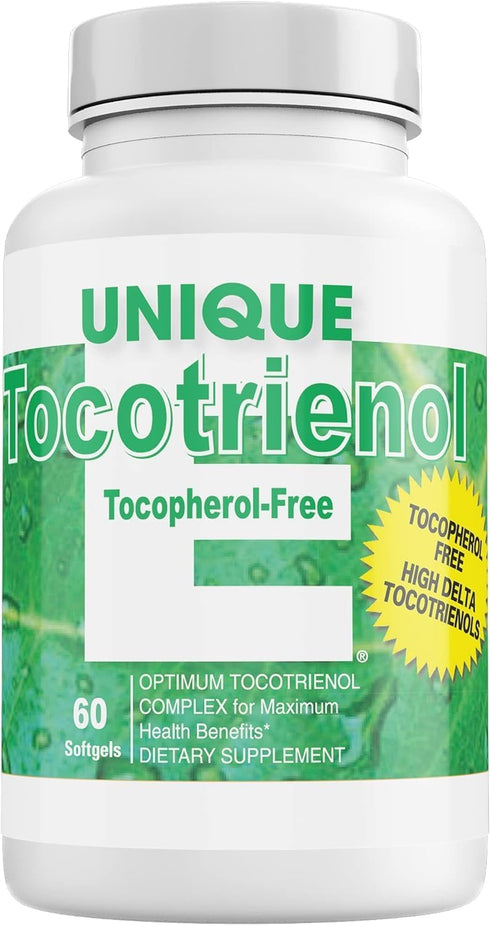 A.C. Grace Company Unique E Tocotrienols, Tocopherol Free Softgels, 60 Count
