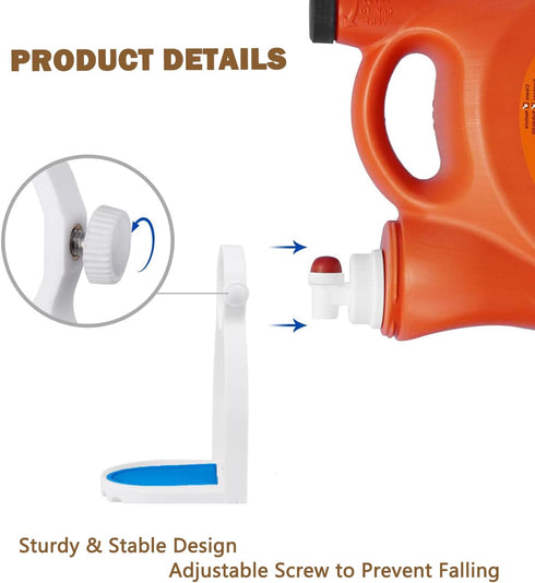 WEYICHUANG Laundry Detergent Drip Catcher - Cup Holder, Tidy Laundry Room, No More Mess (2 Pack)