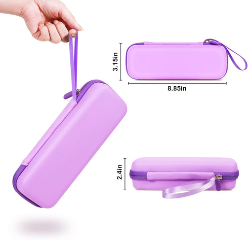 Toothbrush Hard Travel Case Compatible with Philips Sonicare Protectiveclean 4100, 5100, 6100, 6500 (Purple)