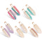 KesaPlan 10PCS No Bend Hair Clips - Acrylic Resin Creaseless Hair Barrette for Women and Girls