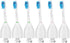 Compatible with Philips Sonicare E Series HX7022 HX7023 HX7052 Sensitive Gum Care Extra Soft Bristle Replacement