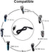 LinMei USB Charger Cord Fit for Philips Norelco QP2533 QP2520 QP2630 QP6510 QP6520 One Blade Trimmer HQ8505 HQ850 HQ840
