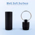 LETAOWJ Small Pill Box Waterproof Keychain Pill Holder Portable Travel Pill Container Metal Case with Keyring