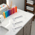 ZLmoue 3 Pcs Silvery Metal Tube Squeezer Keys, Toothpaste Metal Hair Dye Color Key Roller Dispenser Tool Durable