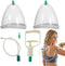 Ciieeo Vacuum Cupping Cup Hand Pump Set Breast Vacuum Cupping Buttock Lift