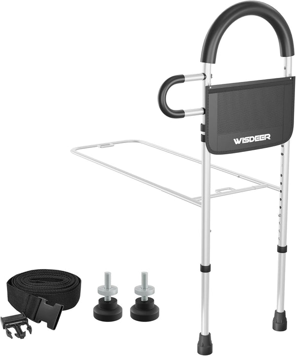 WISDEER Bed Rails for Elderly Adults Safety: Side Assist Grab Bar Handrails for