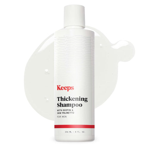 Keeps Hair Regrowth Treatment Shampoo for Men, 8 oz, Thinning and Hair Growth Shampoo, DHT Blocker, Biotin, Caffeine