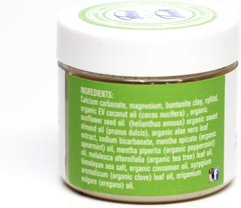 Lucky Teeth (2 oz) Organic Toothpaste-All Natural, Remineralizes and Fortifies Teeth and Gums.