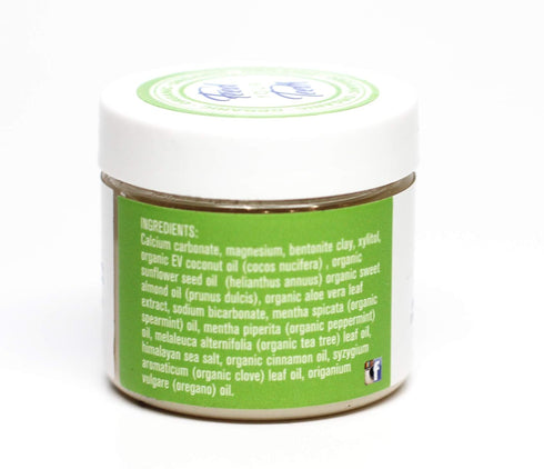 Lucky Teeth (2 oz 2 Pack) Organic Toothpaste-All Natural, Remineralizes and Fortifies Teeth and Gums.