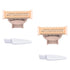 LinMei Women Shaver Replacement Heads, Compatible with Finishtouch Flawless Nu Razor