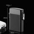 Waterproof Cigarette Case with Lighter, 16pcs Cigarettes Container Box, Airtight Joint Holder Cases Smell Proof (Black)