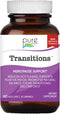 PURE ESSENCE LABS Transitions Vitamins for Women, 60 Capsules, Natural Menopause Relief Supplement for Hormone Balance