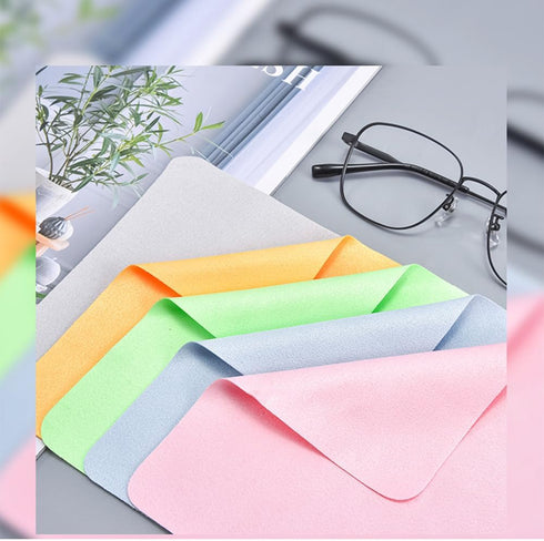 Shammy, 230GSM,10 Pack,Glasses Eye Glass Clean Cloths,Very Absorbent and Very Soft, Thickened Cleaner Cloth.