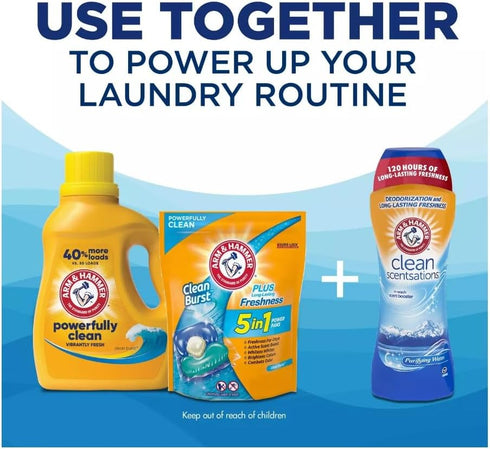 Hammer, 50 Oz Arm & Liquid Detergent Clean Burst, Fl