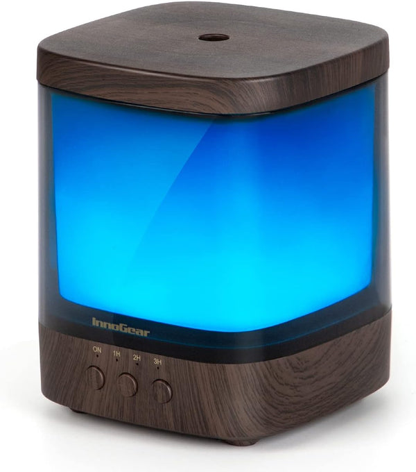InnoGear Diffusers for Essential Oils, 300ml, Ultrasonic Cool Mist Humidifier, Color Changing Lights