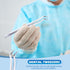 TrelaCo 50 Sets Disposable Dental Tools, Dental Picks, Mirror, Explorer for Oral Cleaning
