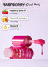 I DEW CARE Lip Oil - Glow Easy Raspberry | Tinted Lip Care with Vitamin C | Pigmented Glossy Lip Oil, 0.20 Fl Oz