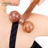 SoulGenie HealthAndYoga NatureSooth Wooden Massage Roller Wood Therapy Massage Tools Handheld Calf and Leg Massager