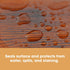 Furniture Clinic Danish Oil 8.5oz/250ml - Wood Care for Interior & Exterior, Non-Toxic Natural Satin Finish