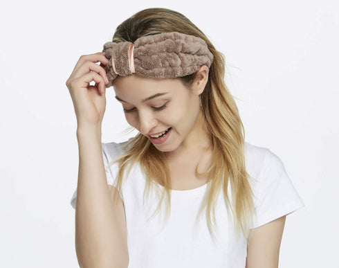 HOPESHINE Spa Facial Headbands for Women, Terry Headband for Makeup and Washing Face, 3-pack