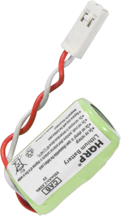 HQRP 3V Battery Compatible with Siemens 575332, 6ES5980-0MB11, Simotion 810D, 840D PLC