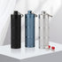 Waterproof Keychain Pill Holder, Compact Portable Pill Box with 3 Compartments for Daily Medication, Silver