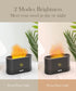 Flame Air Diffuser Humidifier - Upgraded Scent Diffuser for Essential Oils, Ultrasonic Aromatherapy, Auto-off Function