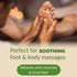 Peppermint + Rosemary, Eucalyptus & Tea Tree Foot Cream - Moisturizing Foot Lotion for Cracked Heel Repair (4 oz)