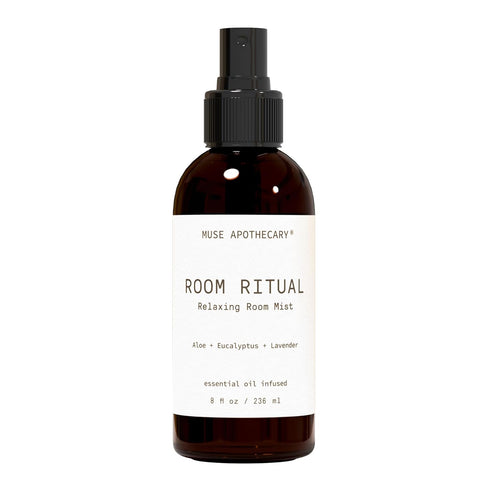 Muse Apothecary Room Ritual - Aromatic Relaxing Room Mist, 8 oz, Infused with Natural Essential Oils