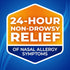 Nasacort 24HR Allergy Nasal Spray for Adults - Non-drowsy & Alcohol Free, 120 Sprays, 0.57 fl. oz.