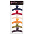RC ROCHE ORNAMENT 6 Pcs Women's Butterfly Sectioning Styling Hair Accessories, Medium Classic Multicolor