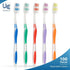 Urban Essentials Bulk Toothbrush Package with Covers | Premium Quality Individually Wrapped Colorful Tooth Brush Pack | Extra Soft Toothbrush Having Hygienic Cap with Ergonomic Handle (100 Pack)