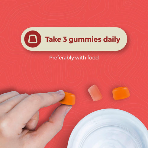 Tasty Prebiotic Fiber Gummies for Adults, 30 Count, High Fiber Supplement with Chicory Root for Immunity Support