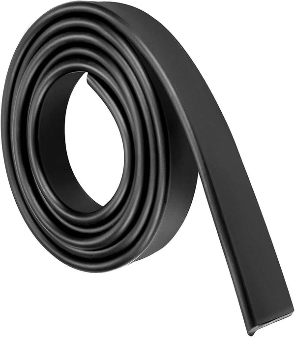 Squeegee Replacement Silicon Rubber Blade - For Shower Doors, Window, Glass Cleaning, 41 Inch (Black)